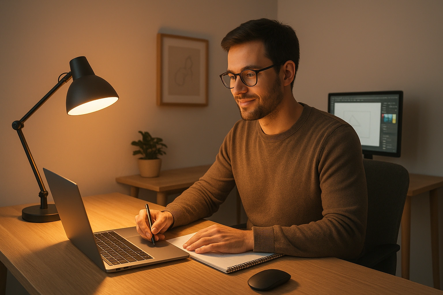 smart lighting for home office